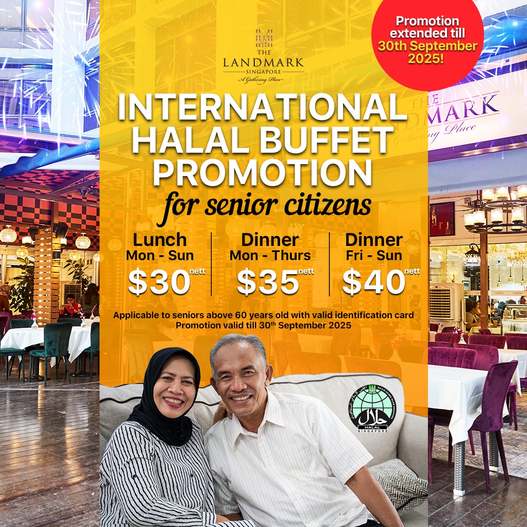 Seniors Buffet Promotion Extended!