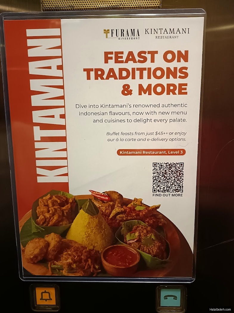 Kintamani Restaurant - menu