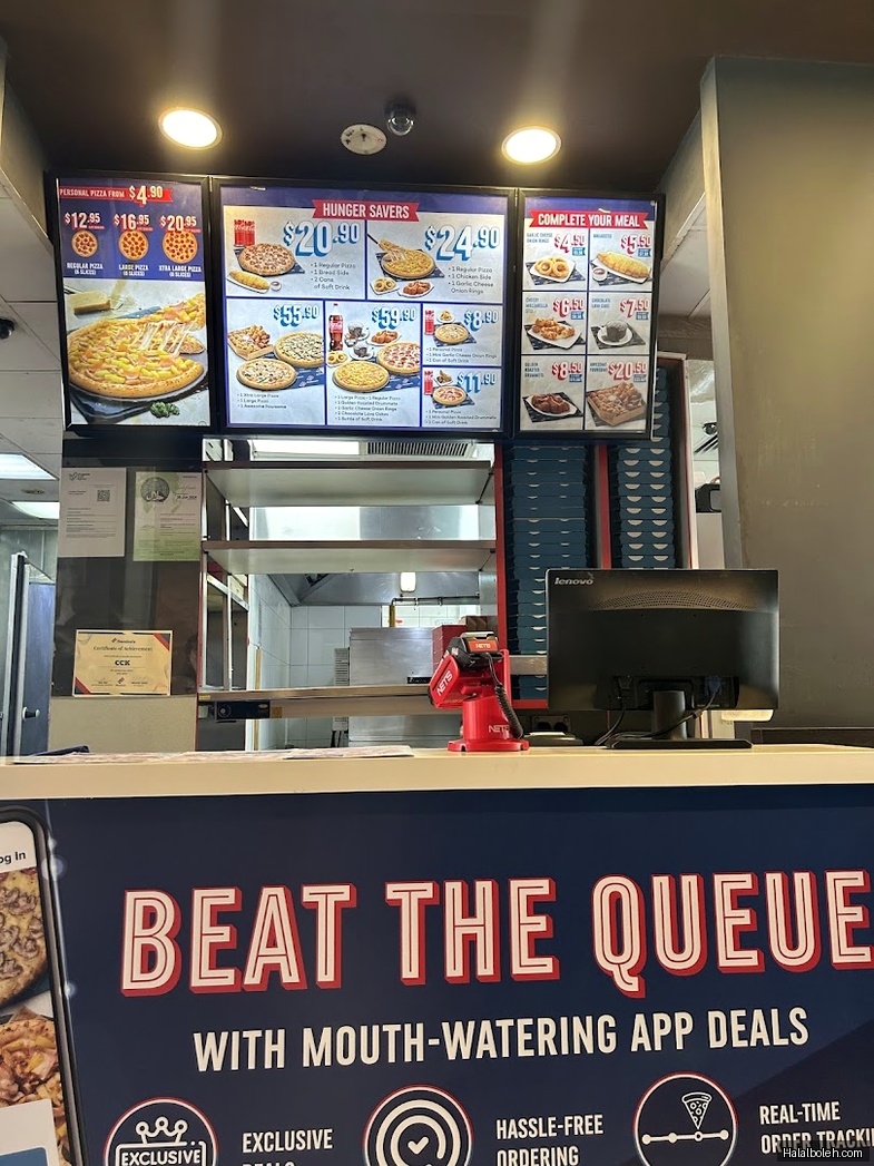 Domino's Pizza - menu