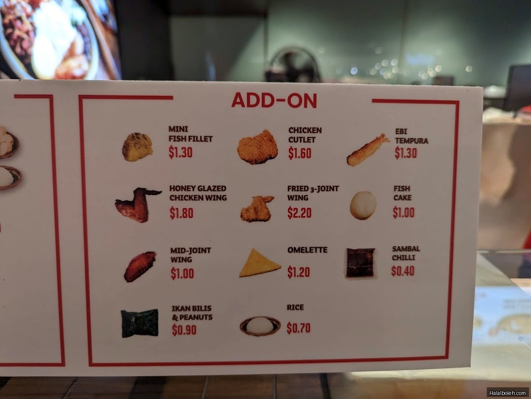 Lee Wee & Brothers - menu