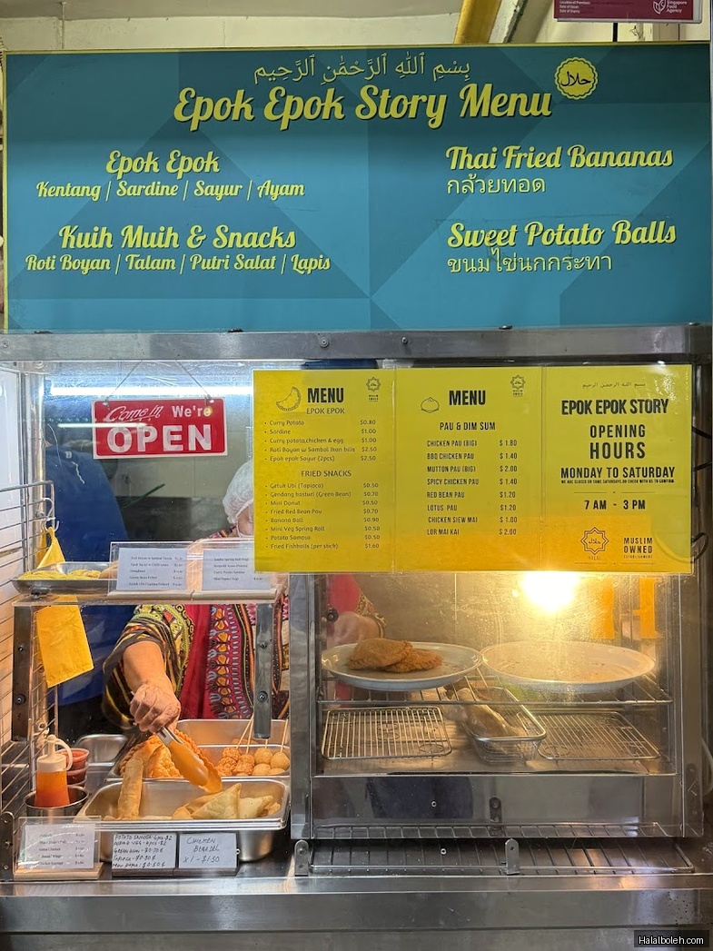 Epok-epok Story - menu