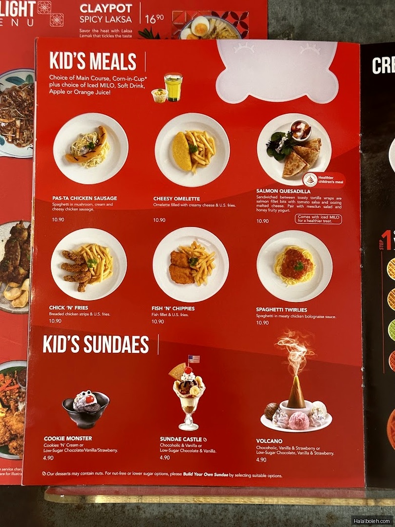 Swensen's - menu