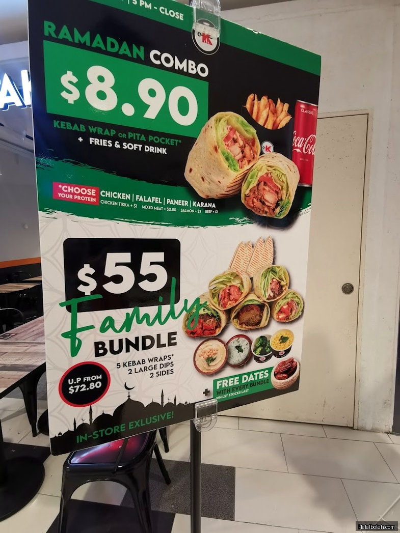 Kebabs Faktory - menu