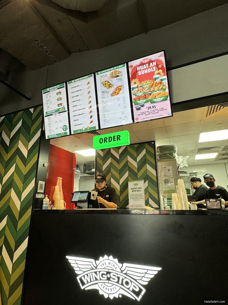 Wingstop - menu