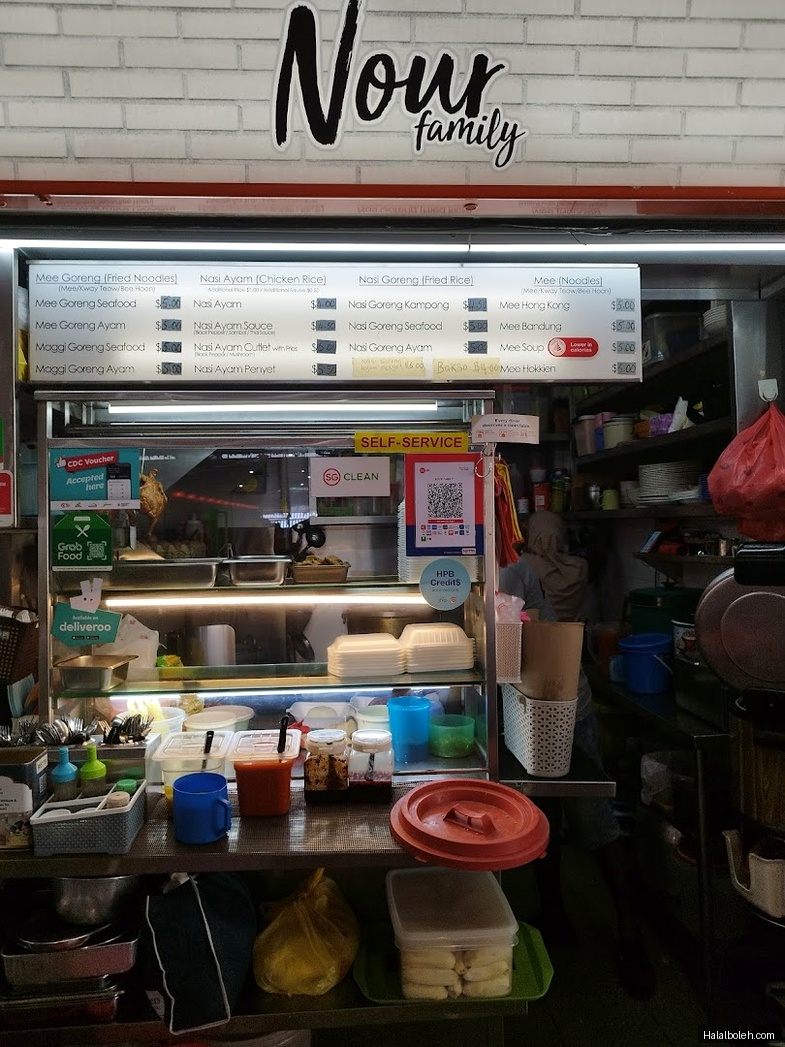 Nour family at Geylang Bahru Food Centre - General
