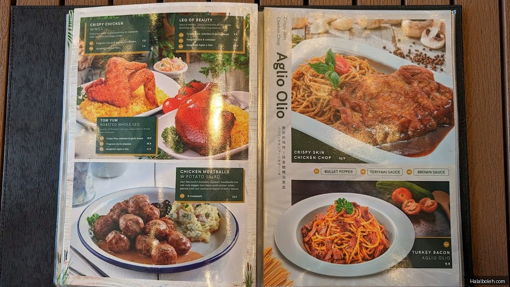 Tenderbest Makcik Tuckshop - menu