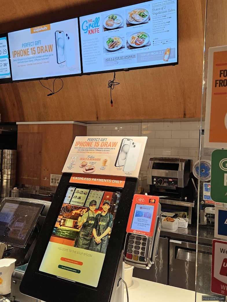 The Soup Spoon - menu