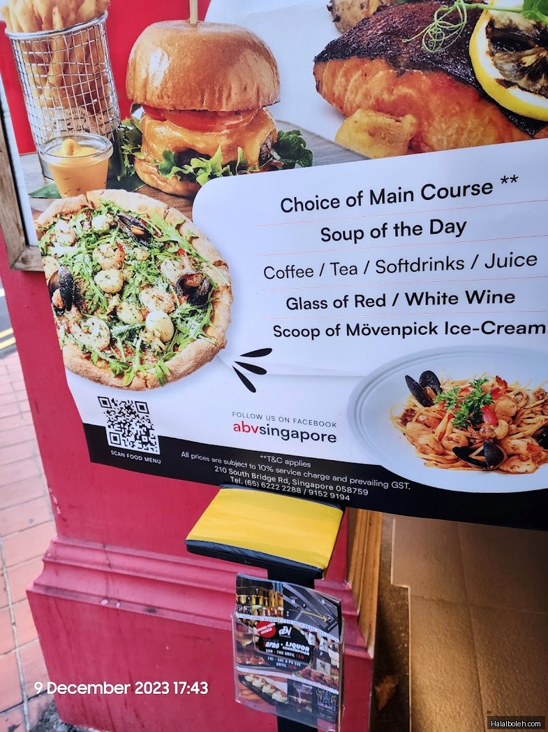 Ayam Penyet President - menu