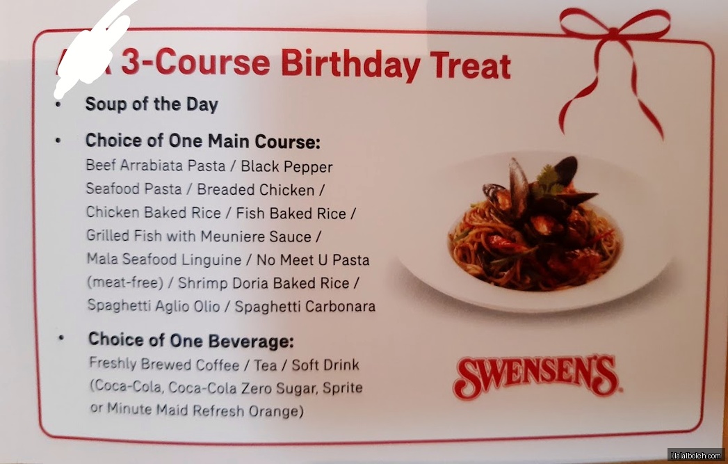 Swensen's - menu