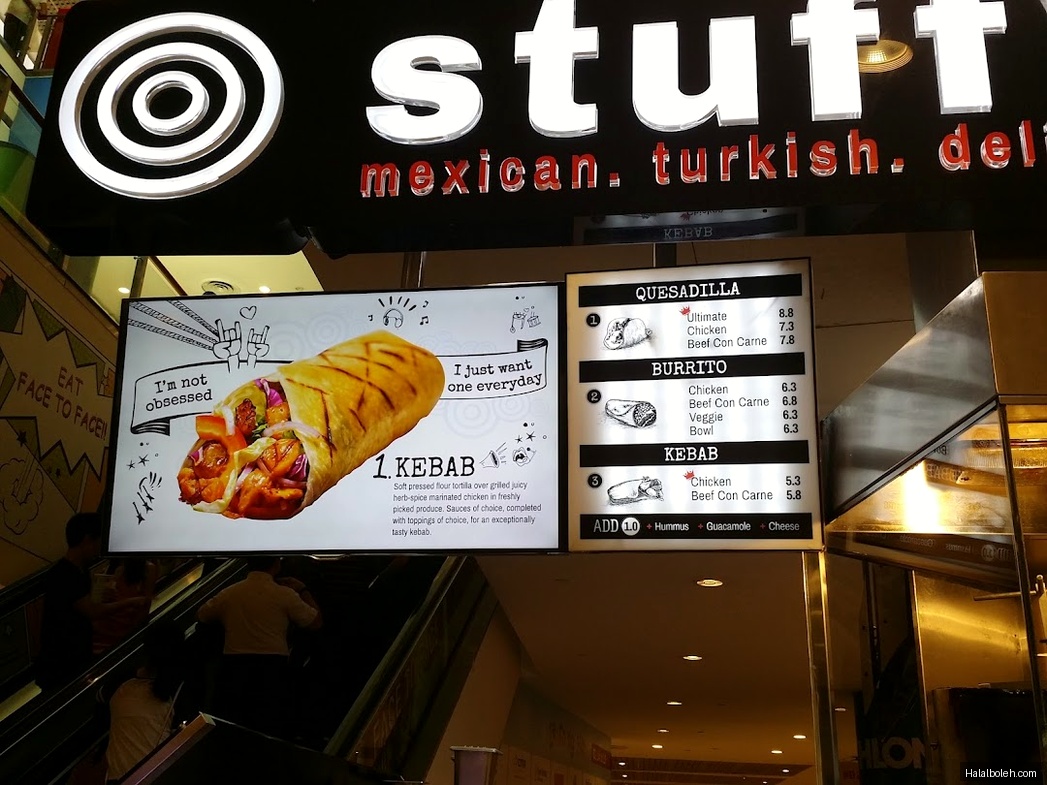 Stuff'd - menu
