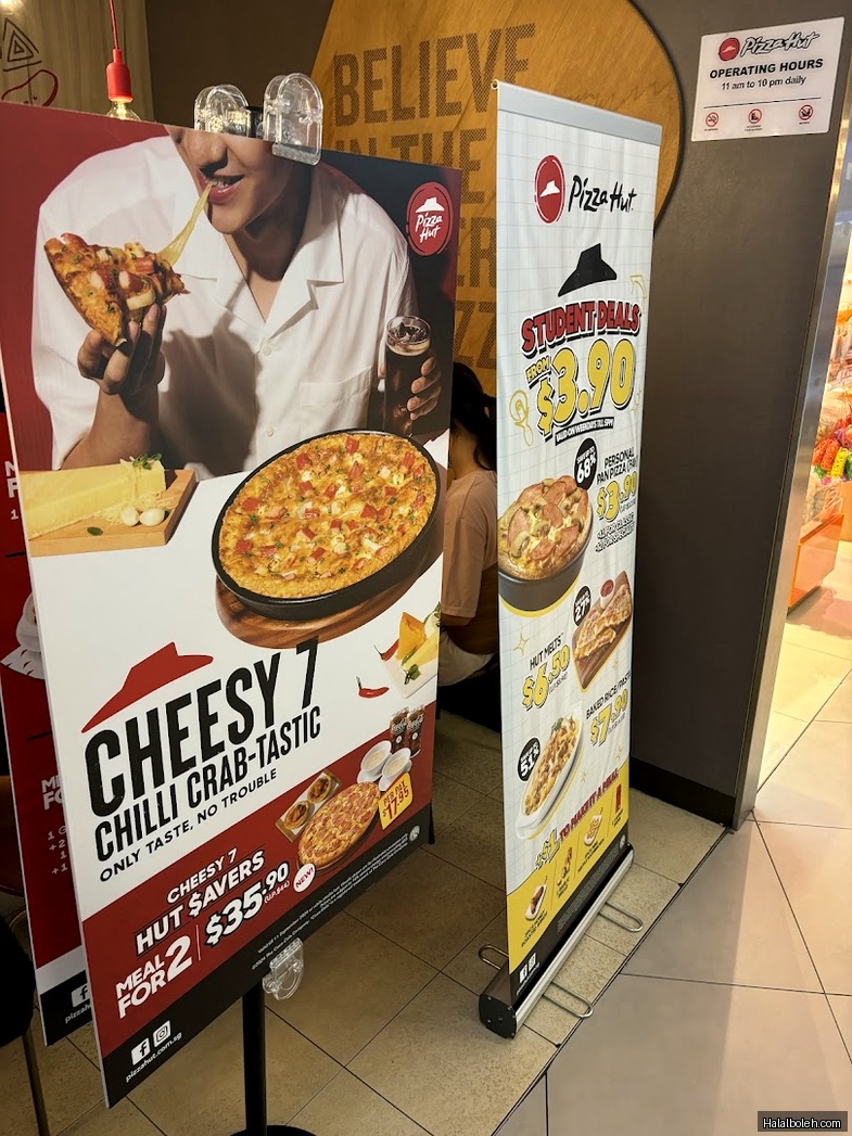 Pizza Hut - menu
