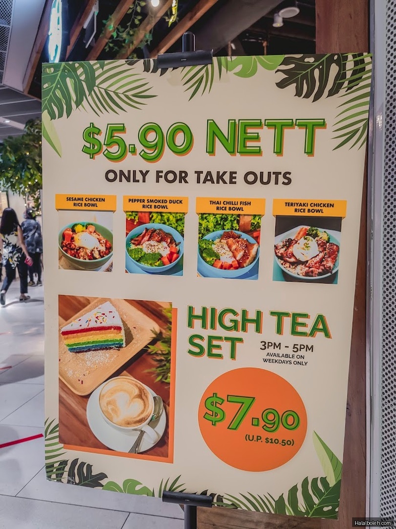 The Tree Cafe - menu