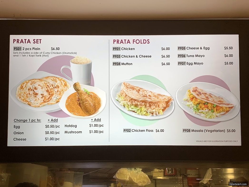 Mr Teh Tarik Express - menu