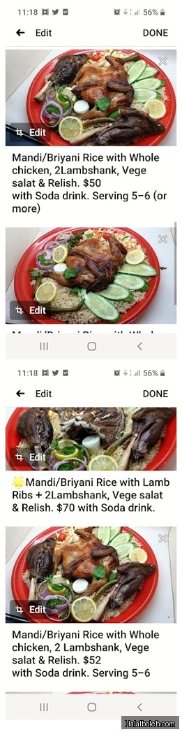 Anna's 108 Cafe - menu