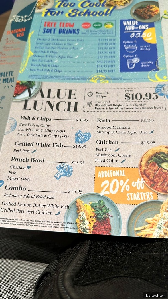 Fish & Co - menu