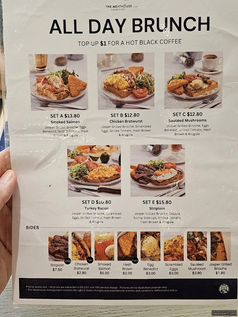 The MeatHouse - menu