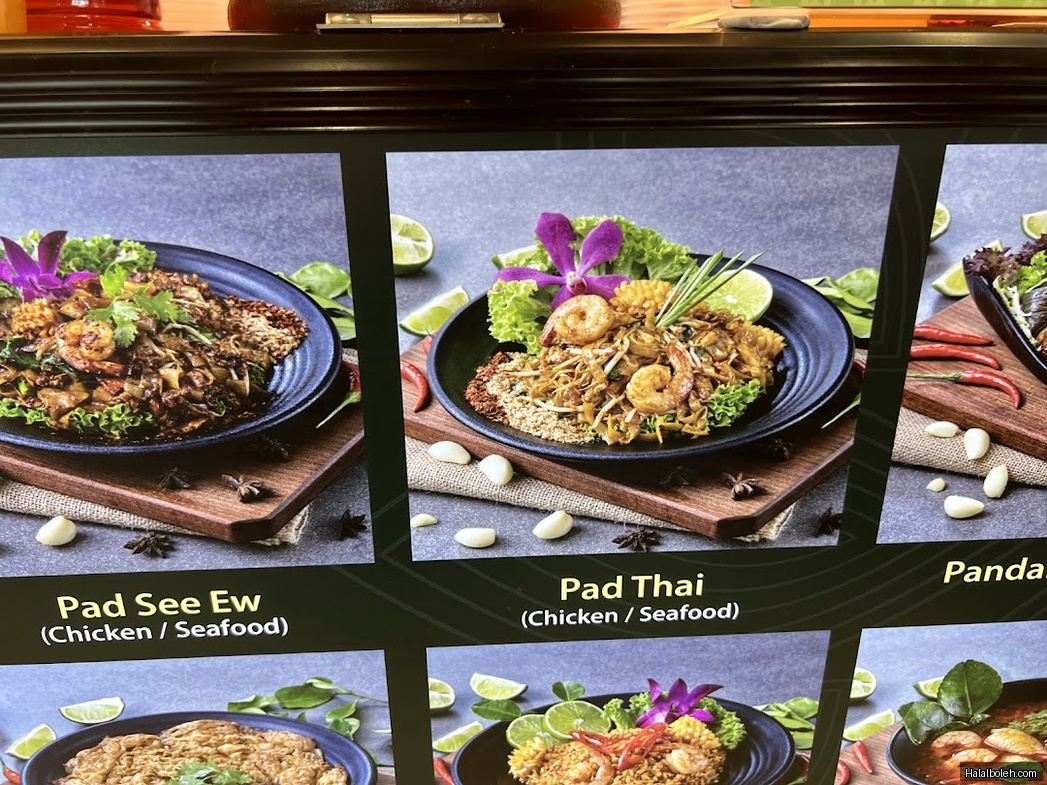 Telur Thai - menu