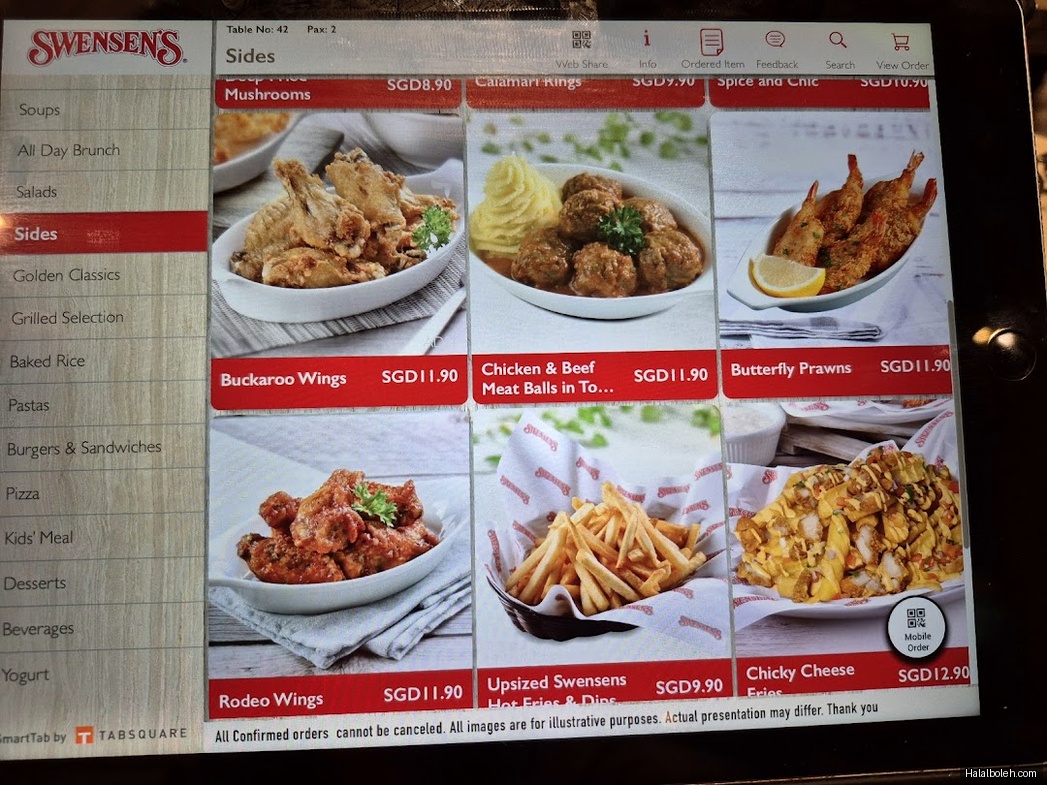 Swensen's - menu