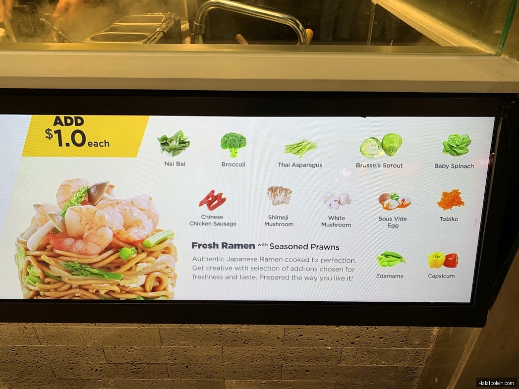 Wok Hey - menu