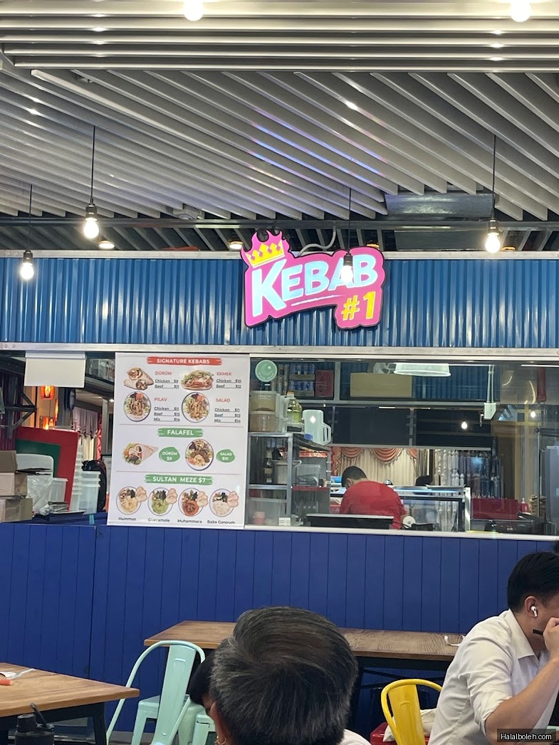 Kebab #1 - menu