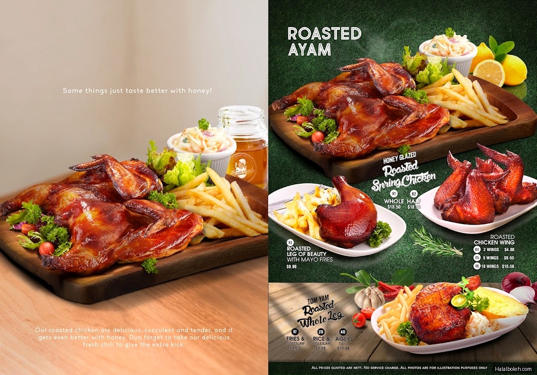 Tenderbest Makcik Tuckshop - menu