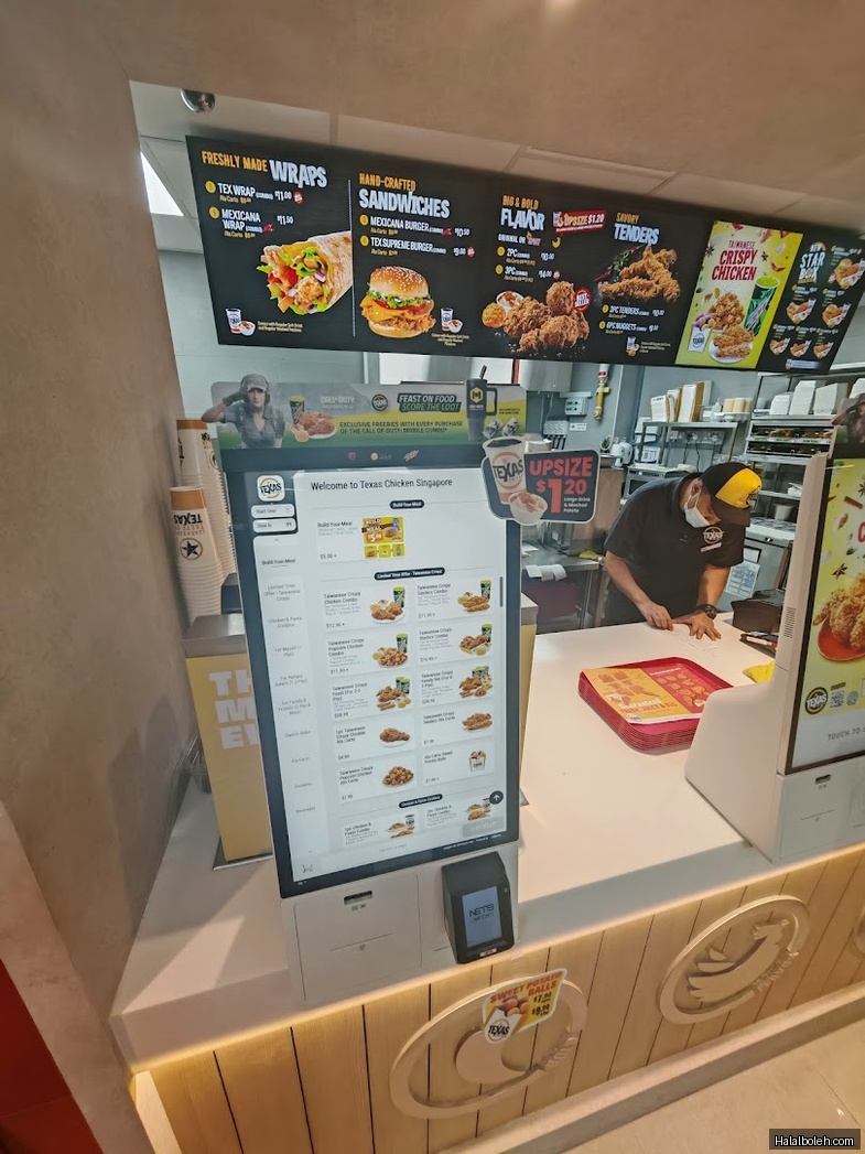 Texas Chicken - menu