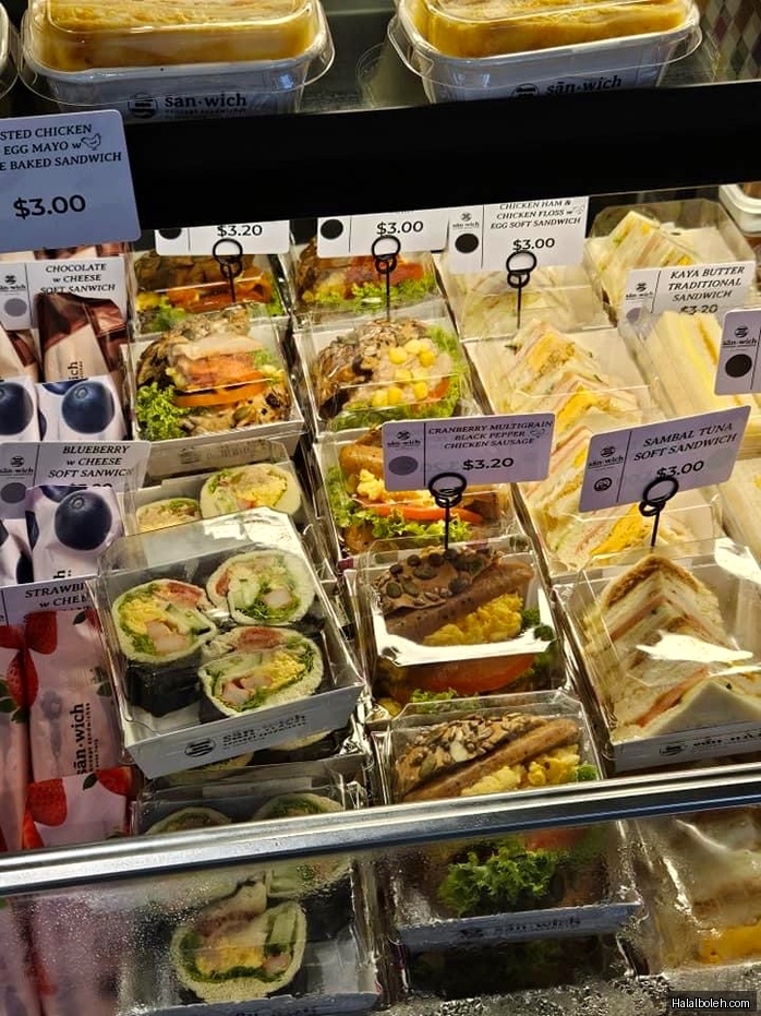 San.wich - menu