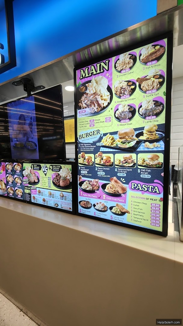 Flips N Dips at Paya Lebar Square - Menu