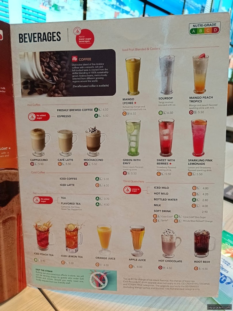 Swensen's - menu