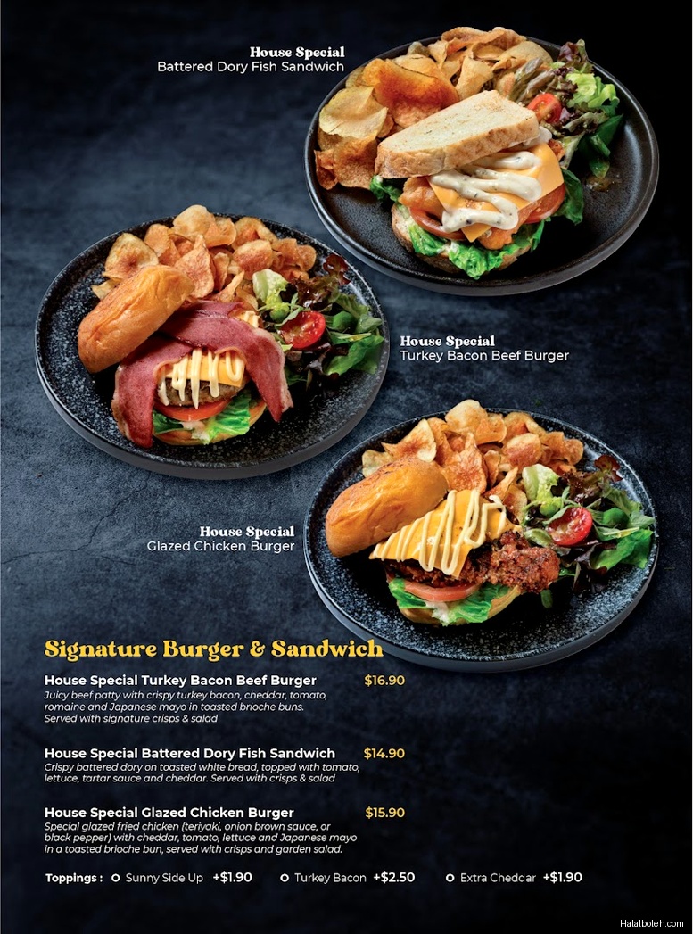 Big Fish Small Fish - menu