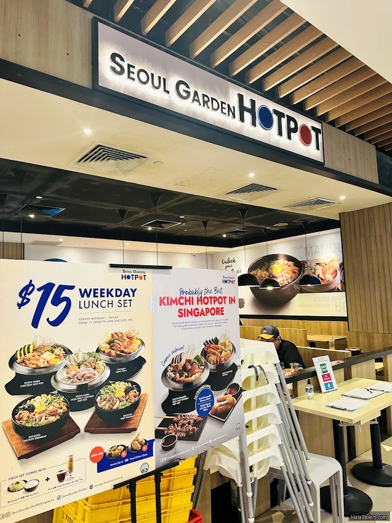 Seoul Garden HOTPOT - menu