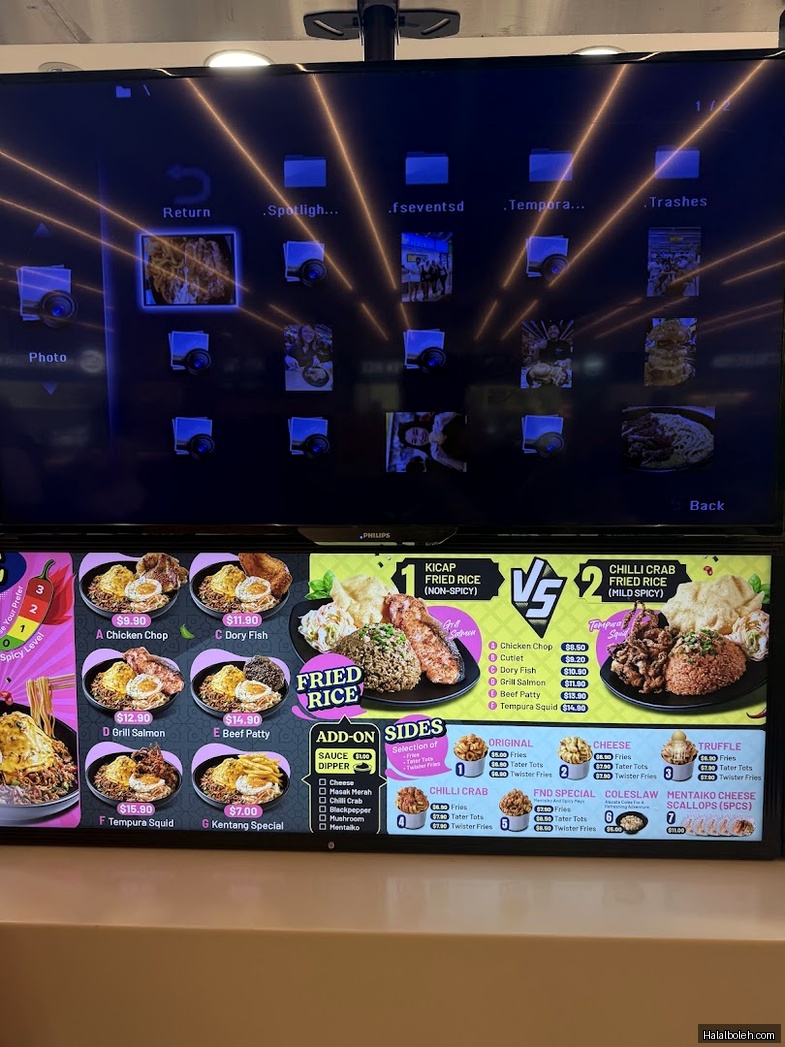 Flips N Dips at Paya Lebar Square - Menu