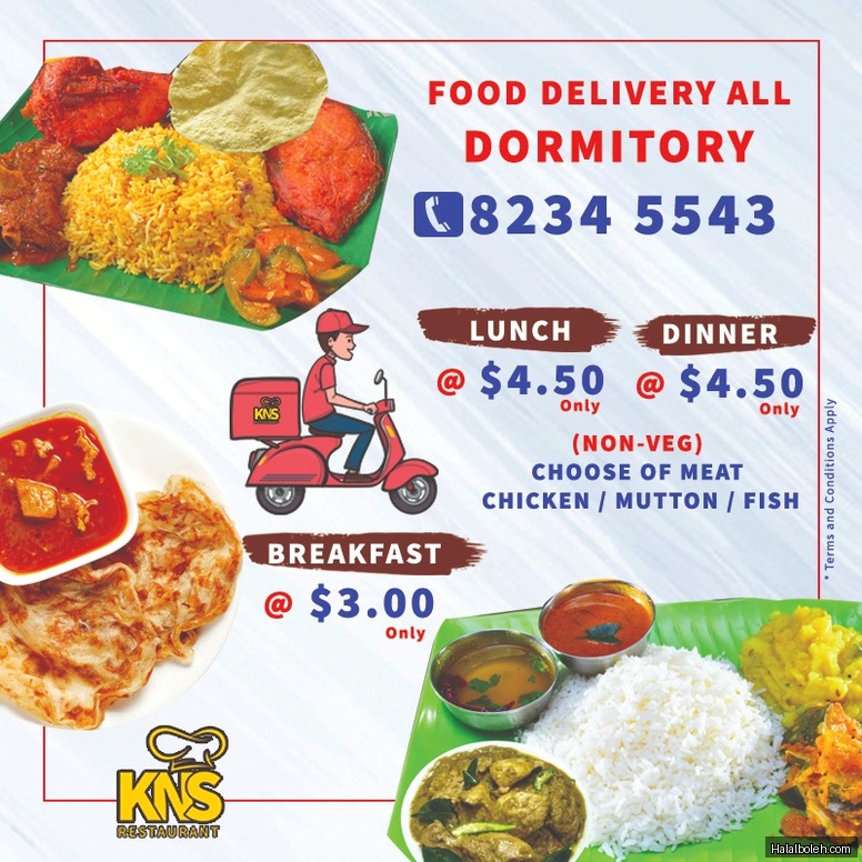 KNS at ACE The Place Community Club - Menu