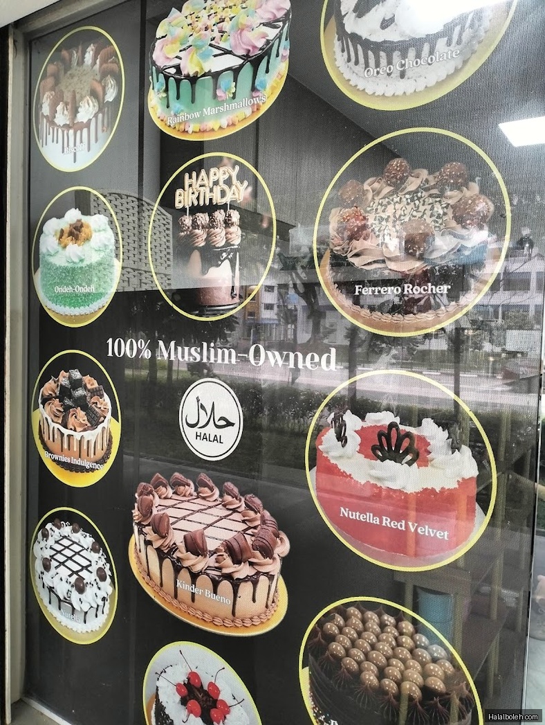Fitri Creations Halal Bakery - menu