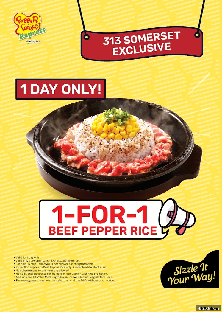 Pepper Lunch Express at 313@Somerset - General