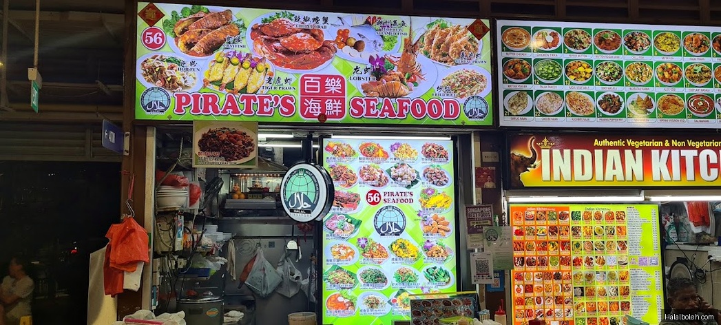Pirate's Seafood - menu