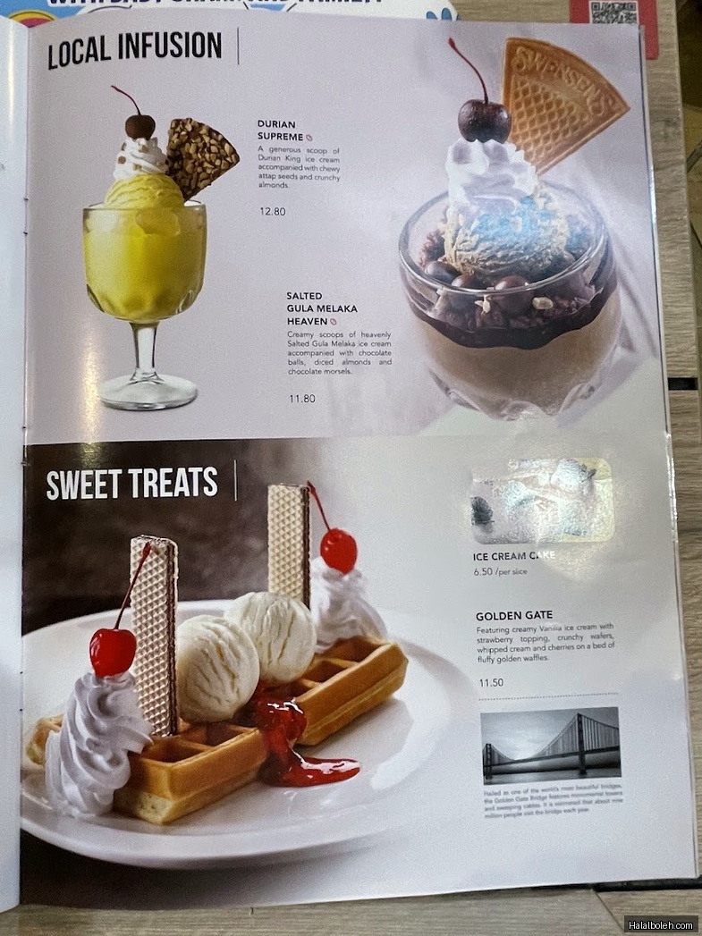 Swensen's - menu