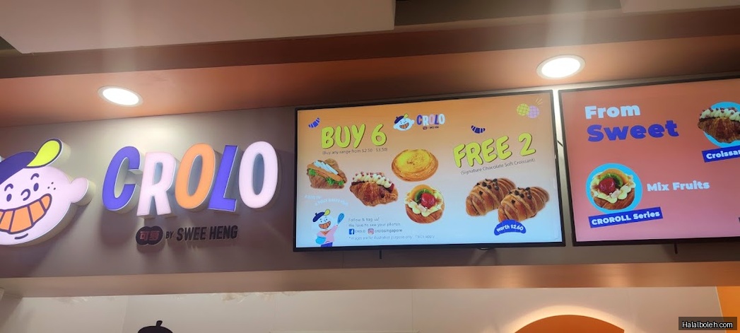 Crolo by Swee Heng - menu