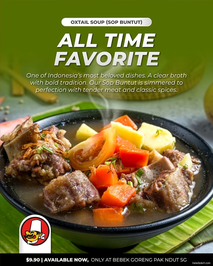 Bebek Goreng Pak Ndut - menu