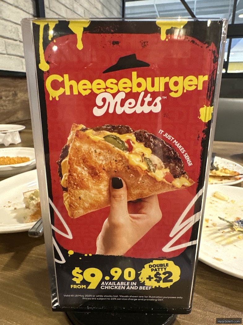 Pizza Hut - menu