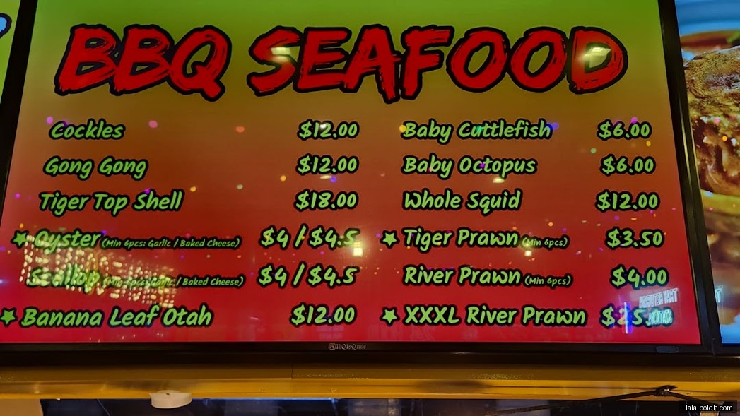 Lepak One Corner - menu