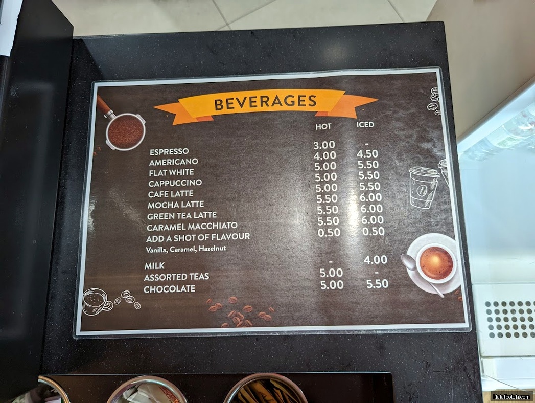 Krispy Kreme - menu