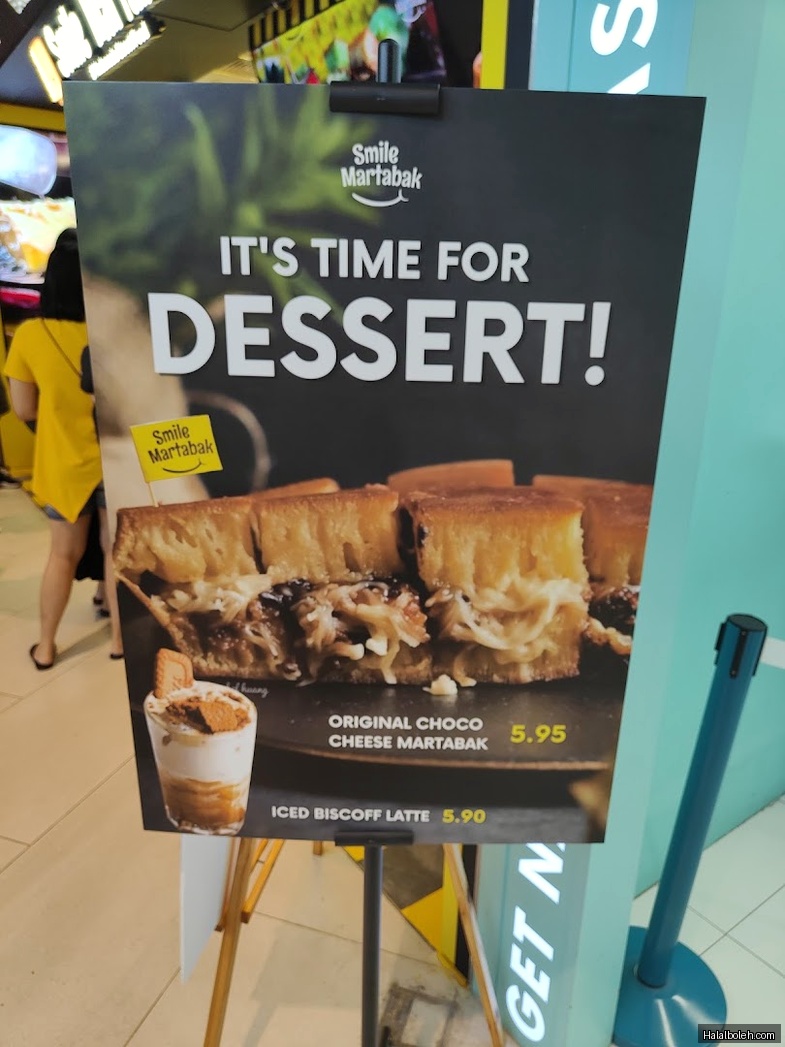 Smile Martabak - menu