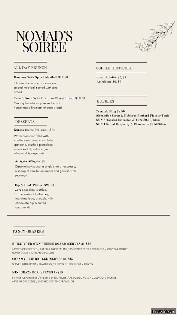 Nomad's Soiree - general