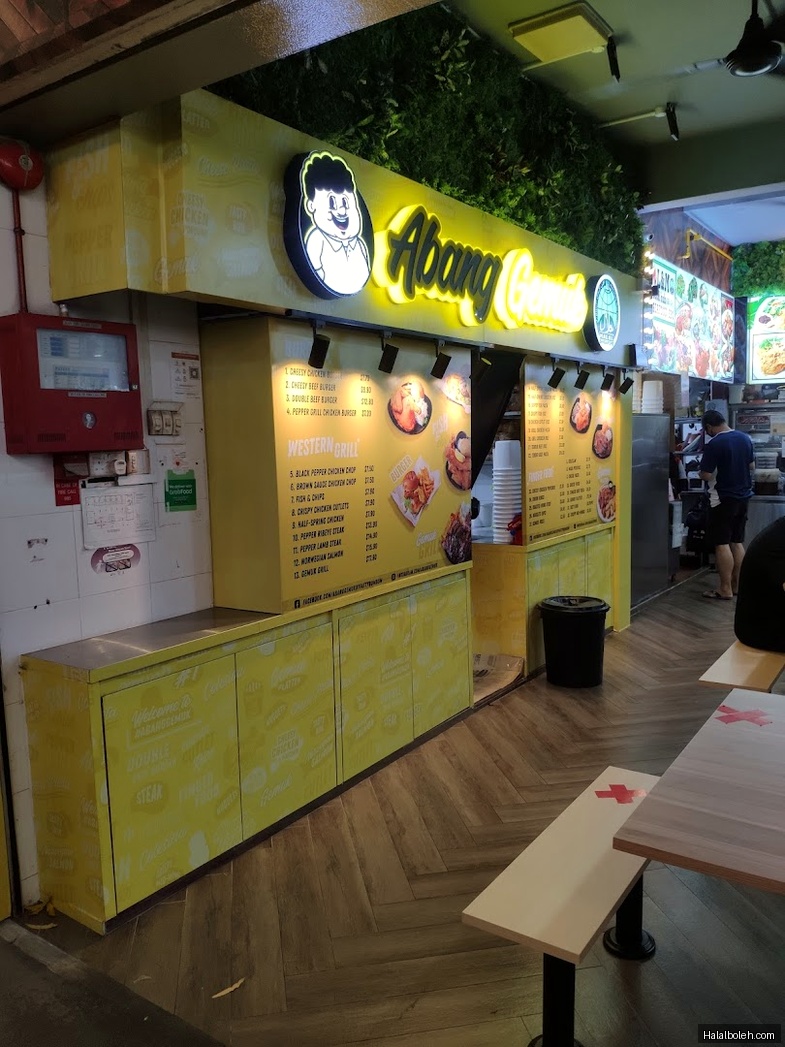 Abang Gemuk - menu