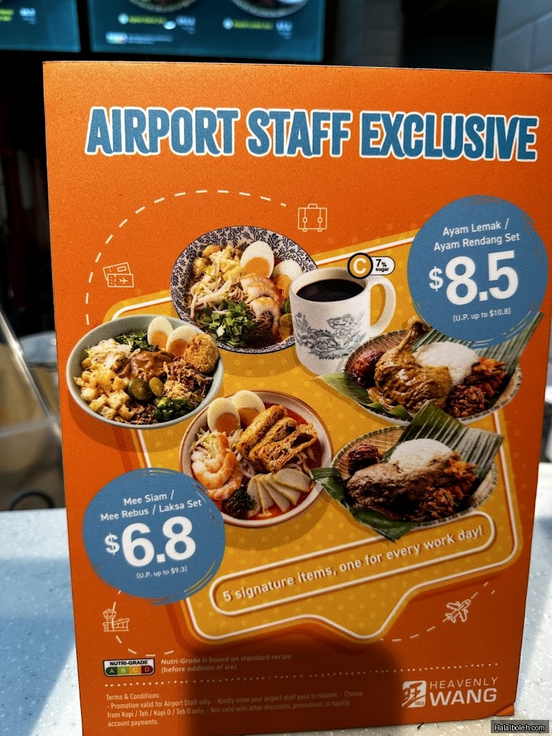 Heavenly Wang - menu