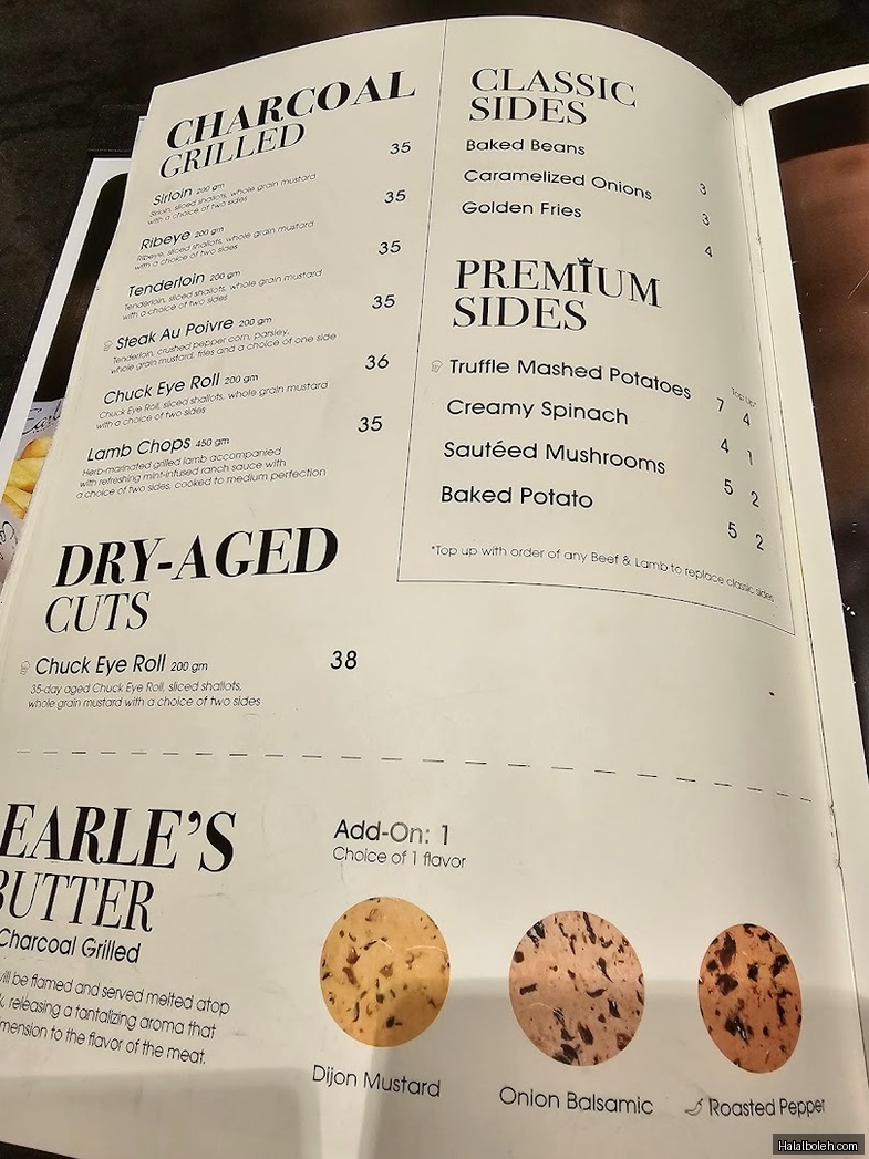 Earle Swensen's - menu