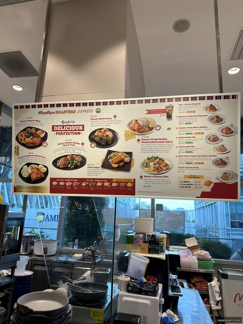 Kenny Rogers Roasters - menu