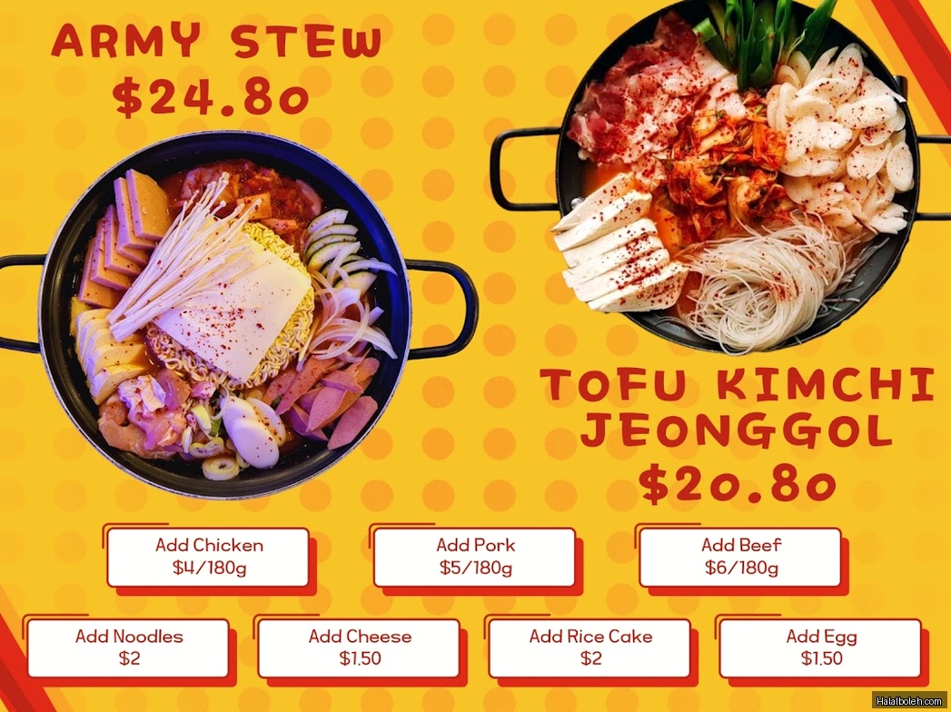 Aspirasi at 3A Pasir Ris Drive 6 - Menu