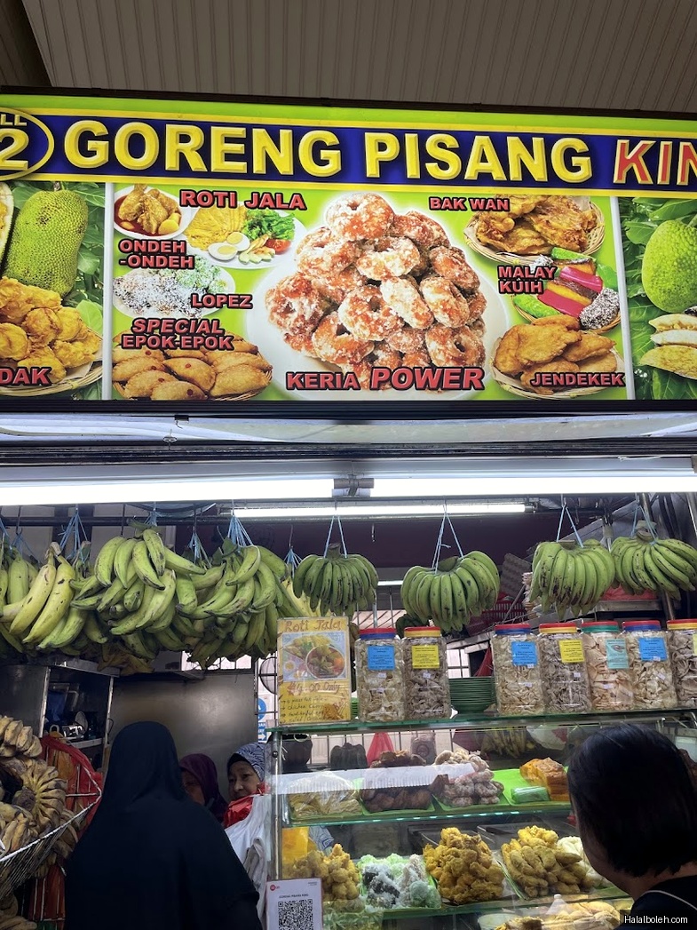 Goreng Pisang King - menu